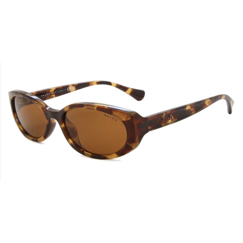 Ralph By Ralph Lauren Yellow Havana Dark Brown Lense (RA5306U 583673)-NEW w CASE - Picture 5 of 9